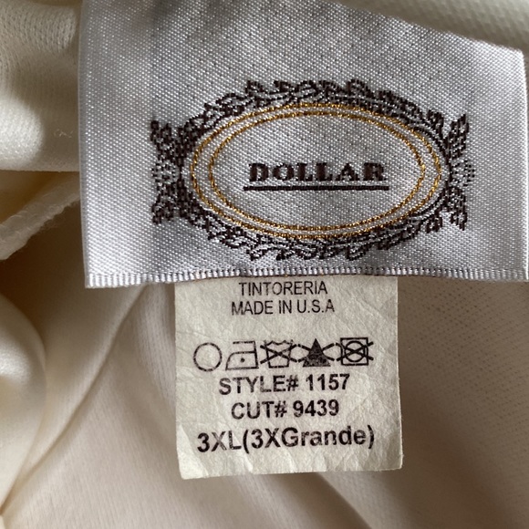 Stunning DOLLAR Women’s Empire Waist Spaghetti Strap Wedding Dress Ivory Sz 3XL - Picture 7 of 7